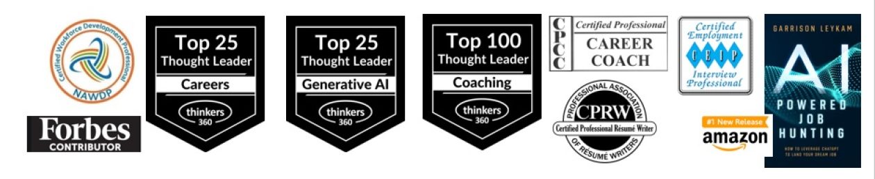Garrison Leykam, PhD: Award Winning Career Coach, Workforce Futurist, ChatGPT Prompt Engineer
